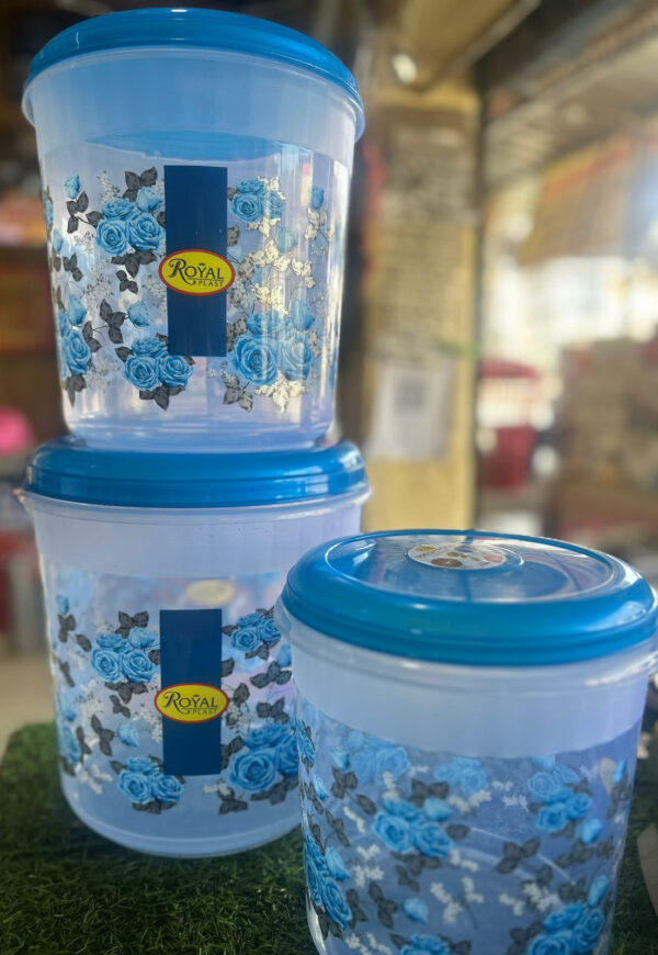 Plastic Containers 3-In-1