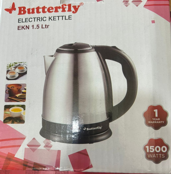 Butterfly Electric Kettle - 1.5 L - Image 2